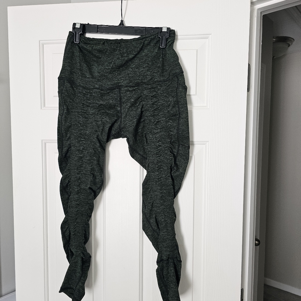 Sweetflexx Dark Green Leggings Size 10